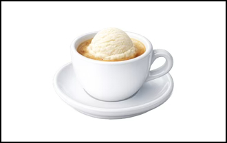 Caffè con gelato